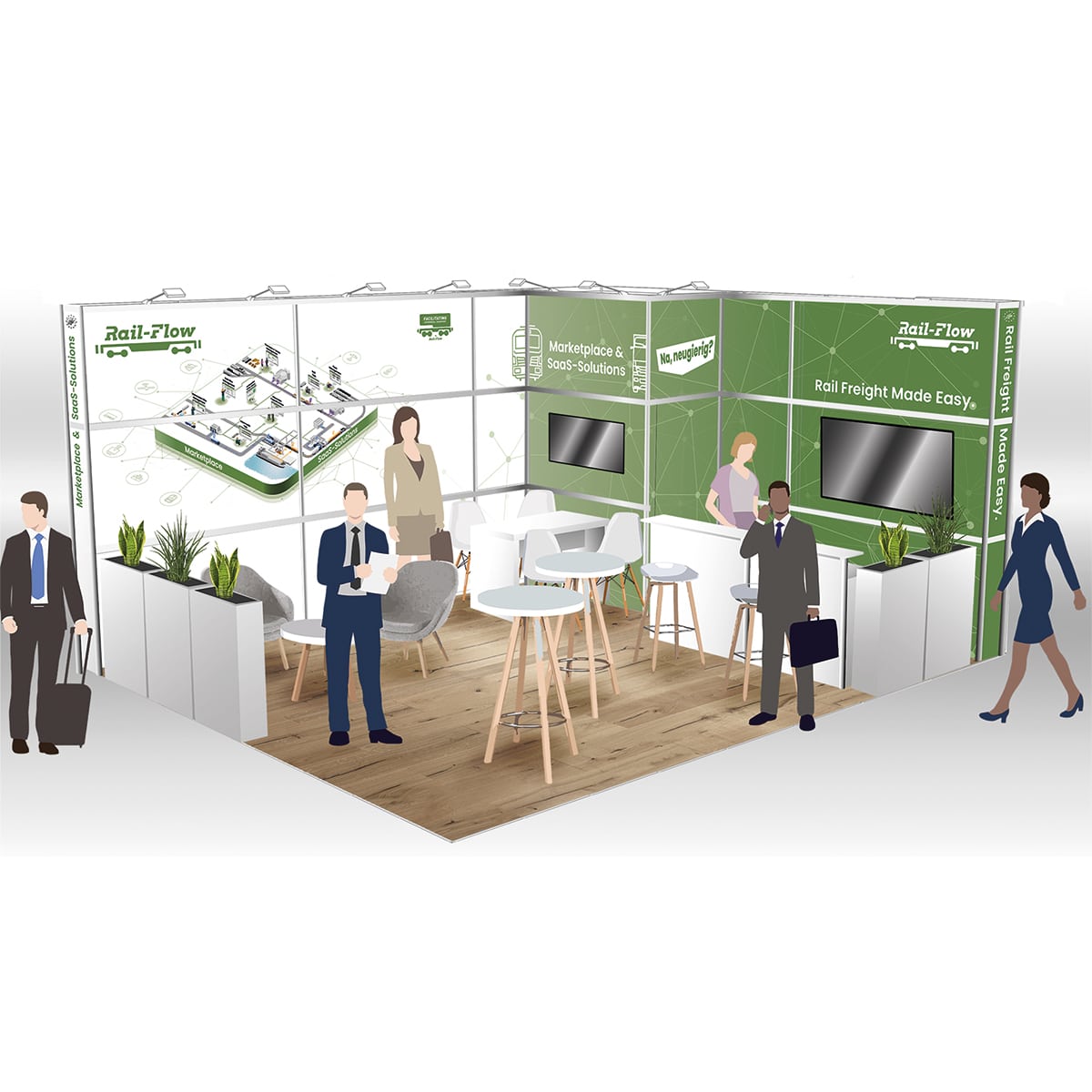 Exhibition stand - RailFlow GmbH